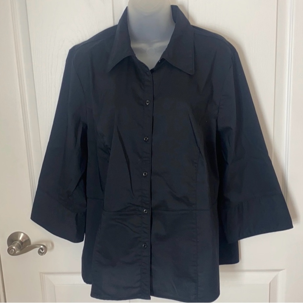 ⭐️Lane Bryant button down shirt sz 14/16